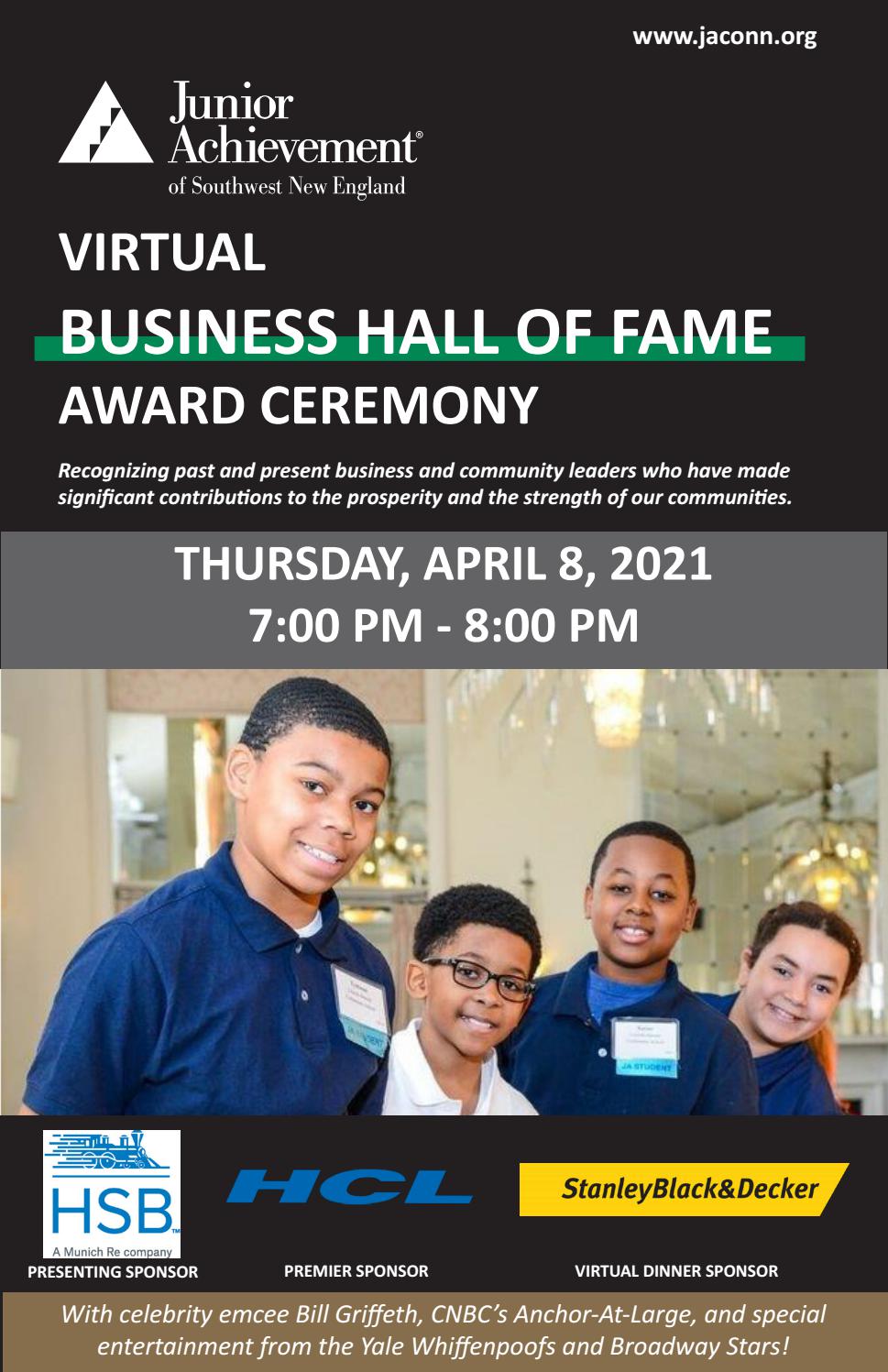 JA Business Hall of Fame Program by JASWNE Issuu