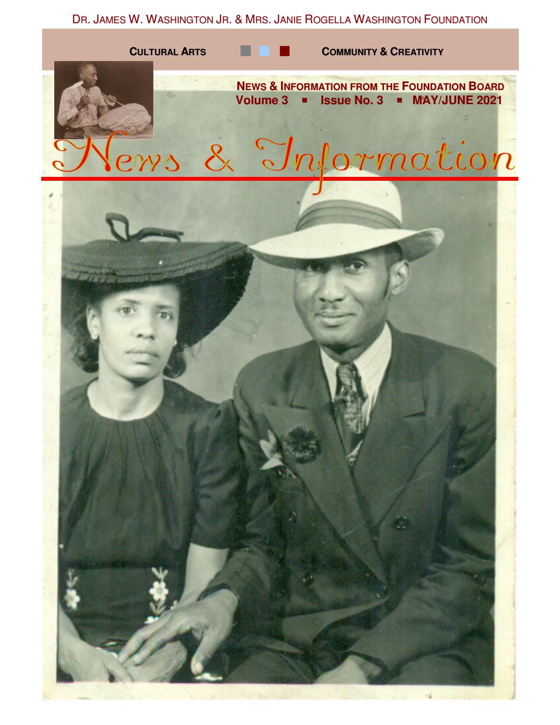 Dr. James W Washington Jr. & Mrs. Janie Rogella Washington Foundation