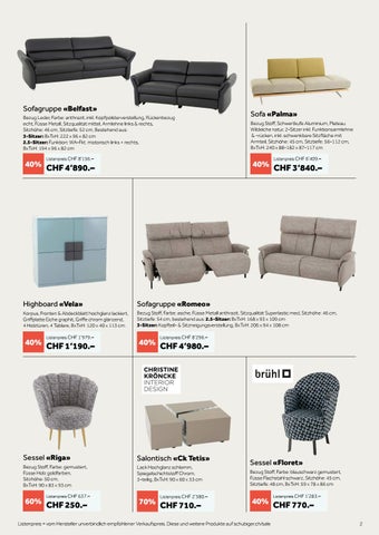 schubiger 家具目录 · 40% - 70% sparen im grossen Sale bei Schubiger 家具 第 2 页