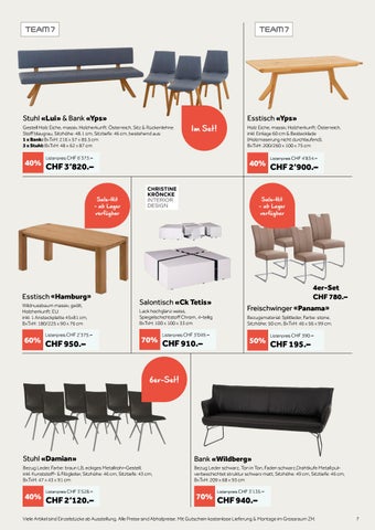 schubiger 家具目录 · 40% - 70% sparen im grossen Sale bei Schubiger 家具 第 7 页