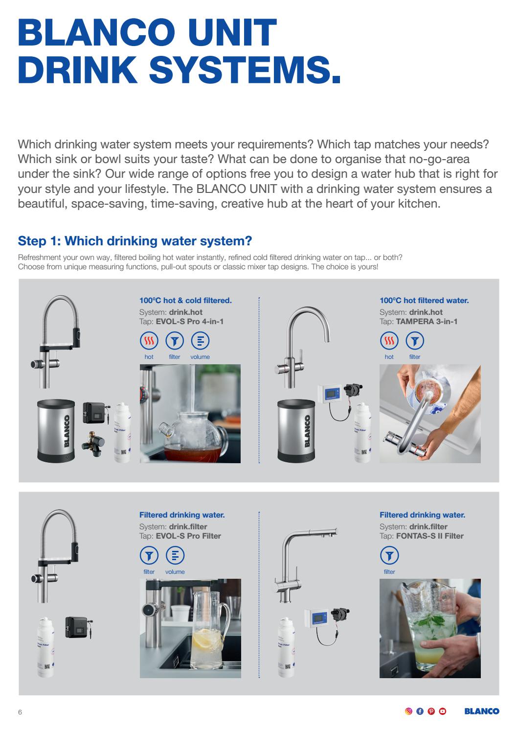 BLANCO UNIT Drink Systems by blancouk Issuu