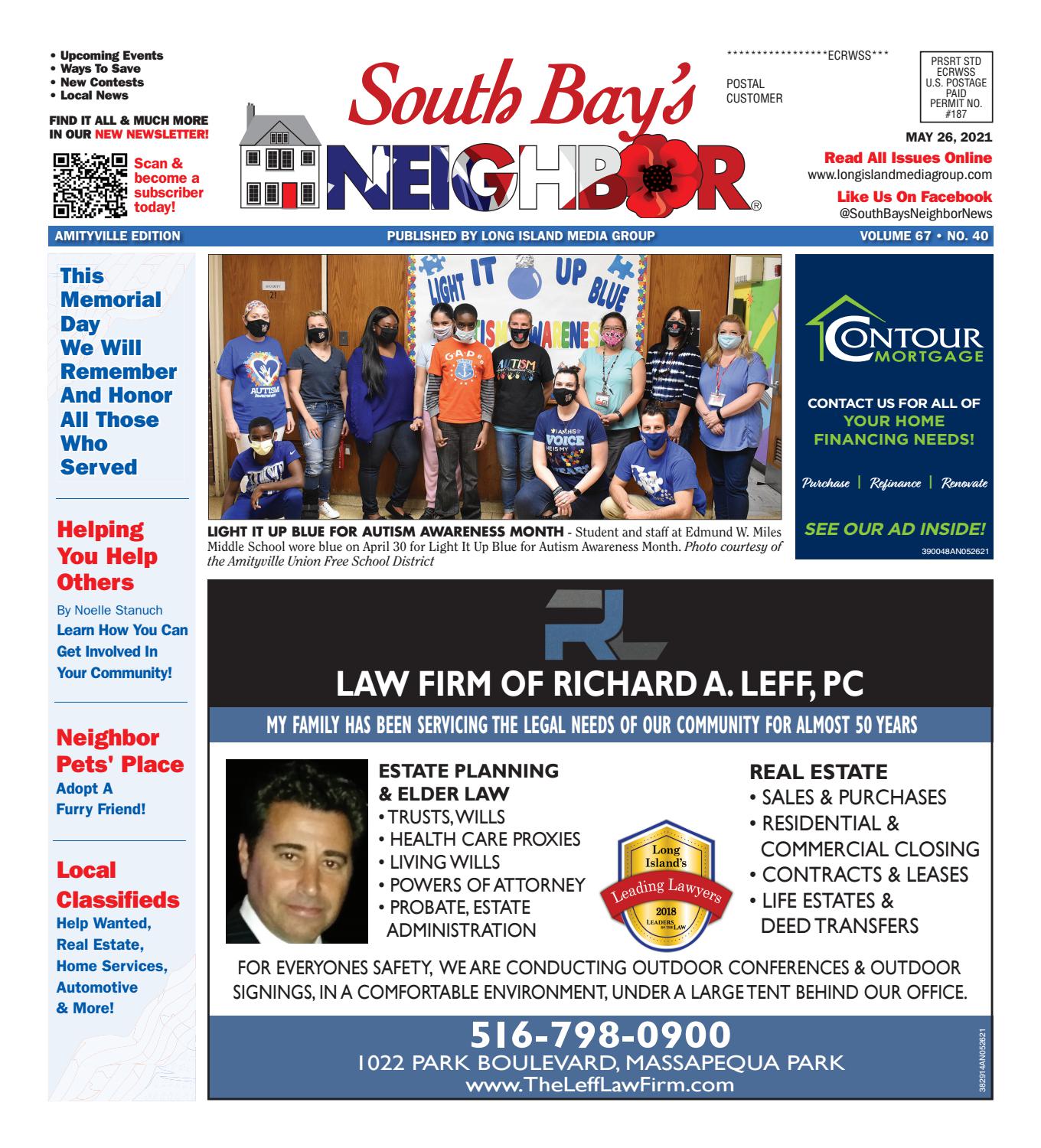 May 26, 2021 Amityville by Long Island Media Group Issuu