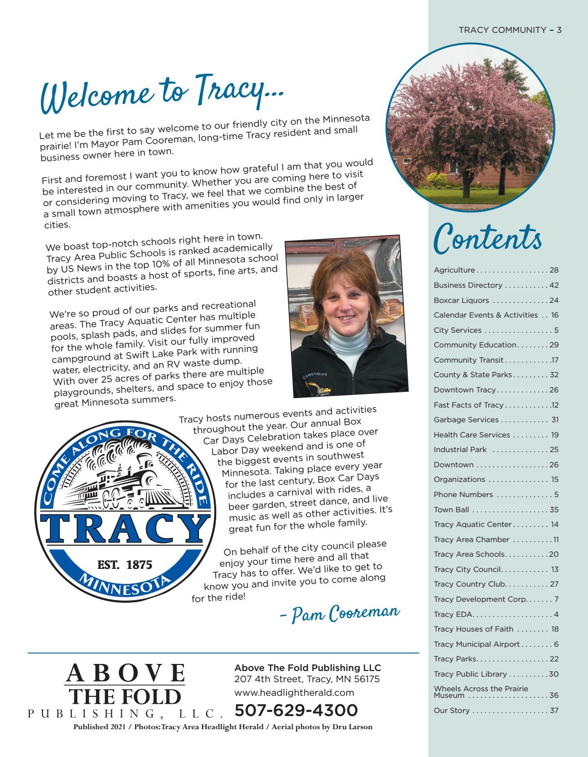 Tracy, Minnesota 2021 by HeadlightHerald Issuu