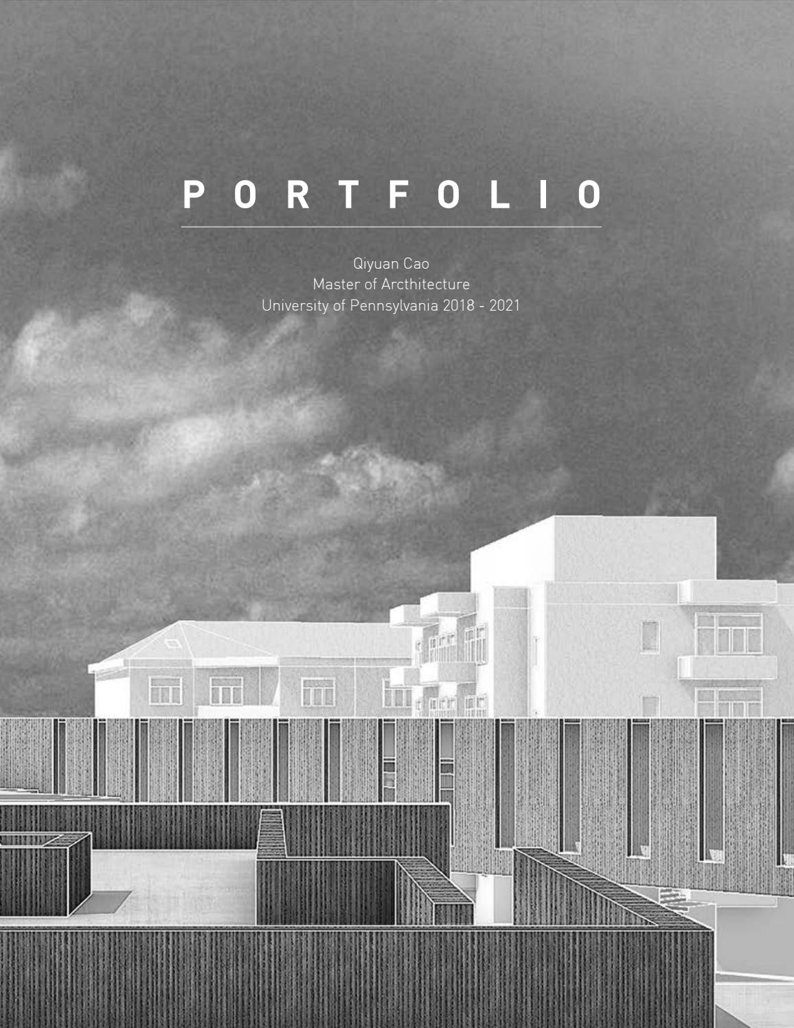 Cao_Qiyuan_Portfolio_2021 by Qiyuan Cao - Issuu