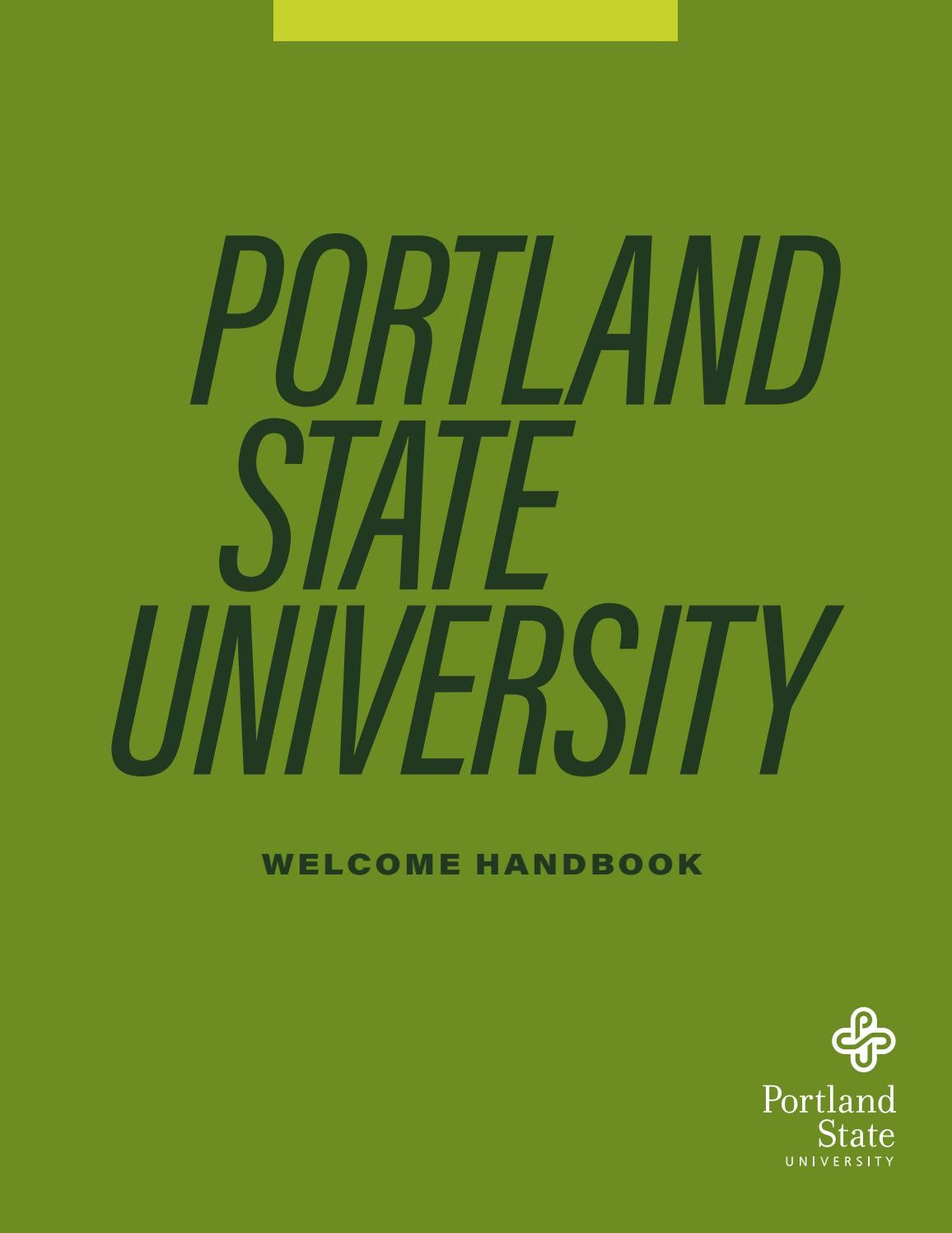 Portland State University Admitted Student Welcome Handbook 2020-2021 ...