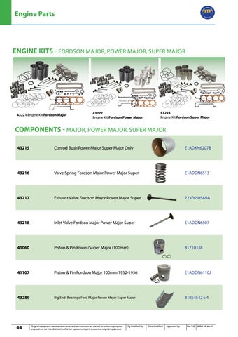 4 ford newholland by Quality Tractor Parts - Issuu