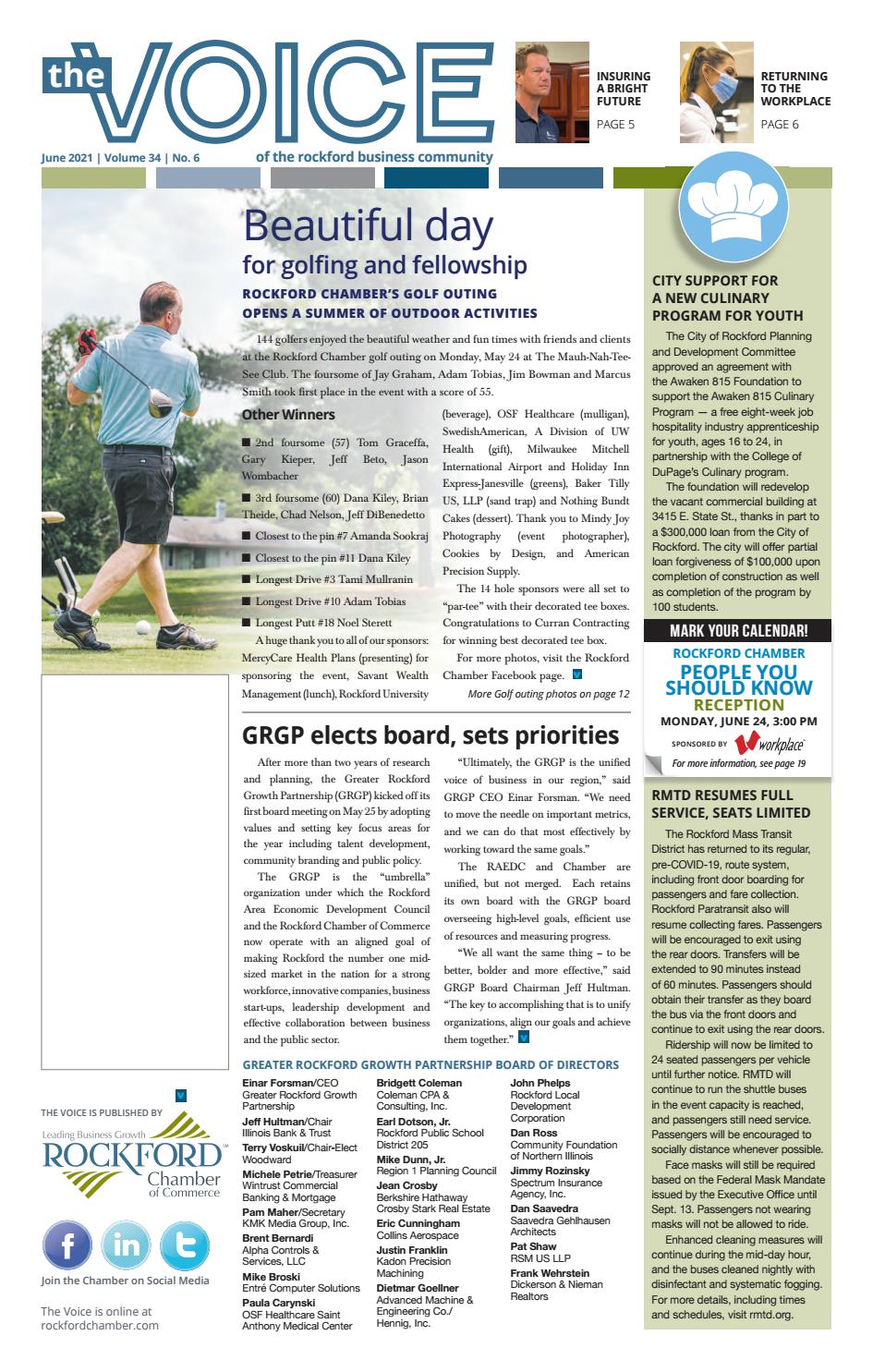 June Voice 2021 by Rockford Chamber of Commerce - Issuu