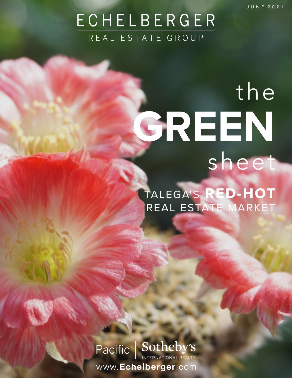 the GREEN Sheet June 2021 by Echelberger Group Issuu