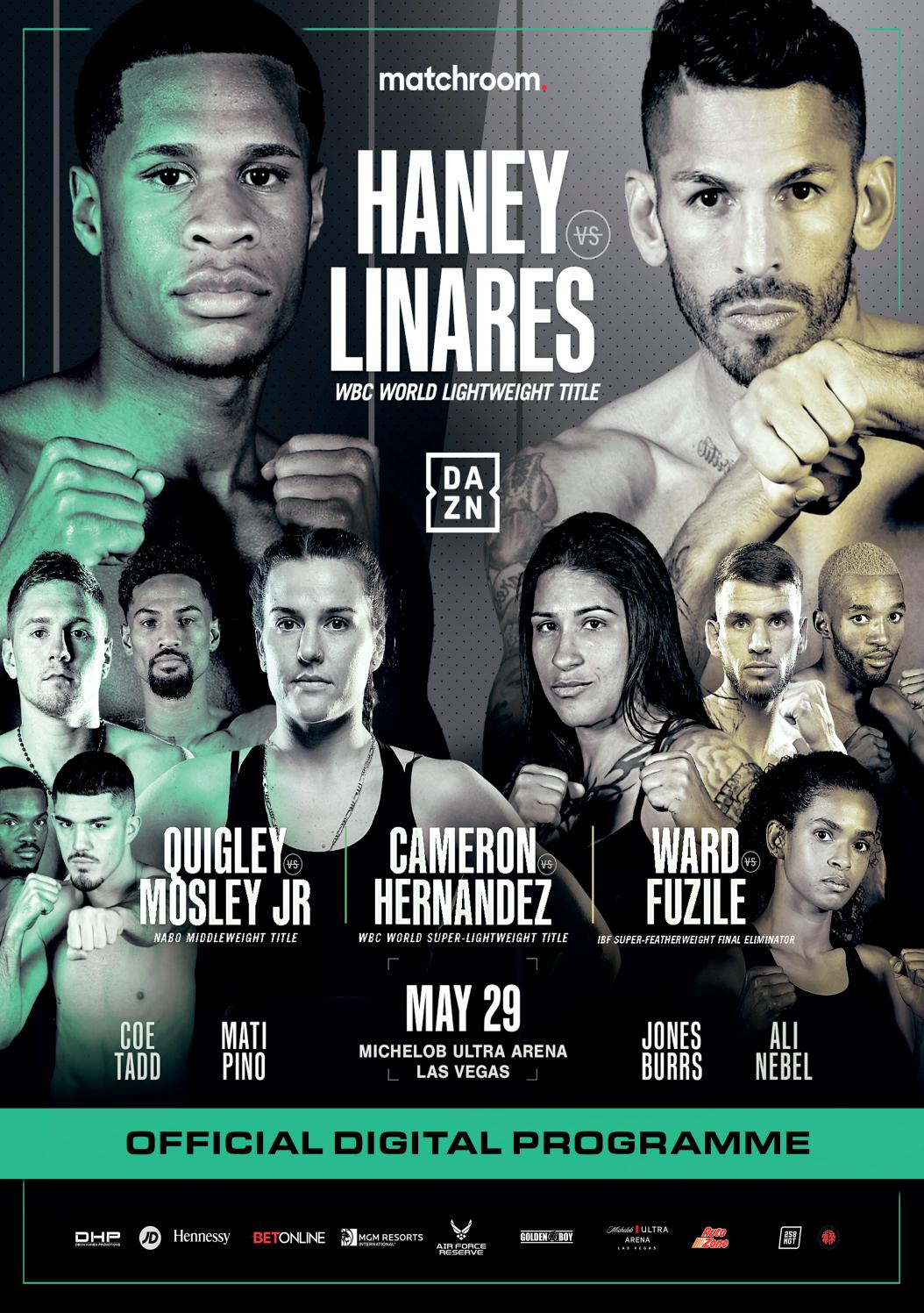 Haney Vs Linares Official Interactive Digital Programme By Hashtag Digital Media Issuu