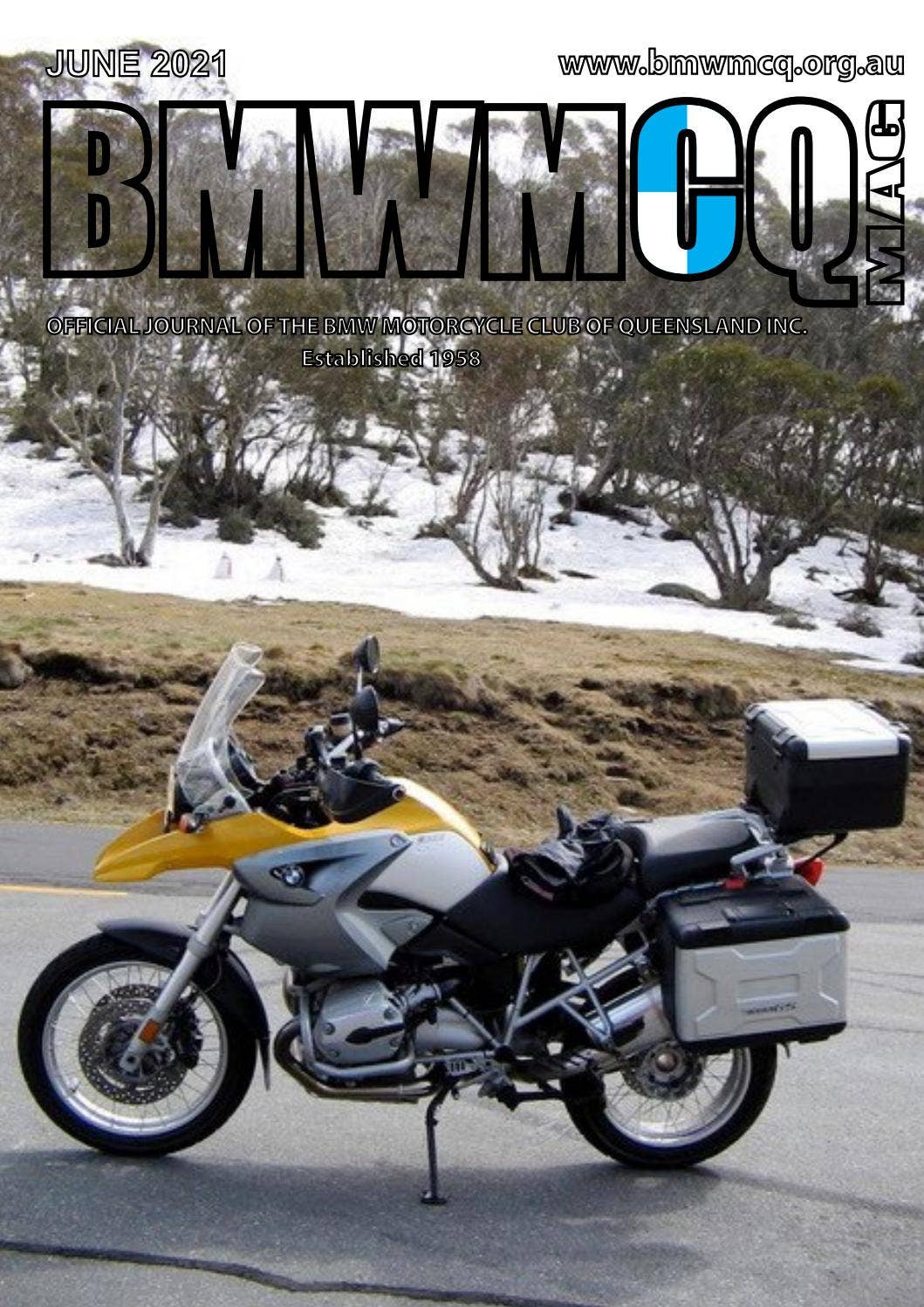 BMWMCQ Journal June 2021 by BMW MOTORCYCLE CLUB QUEENSLAND - Issuu