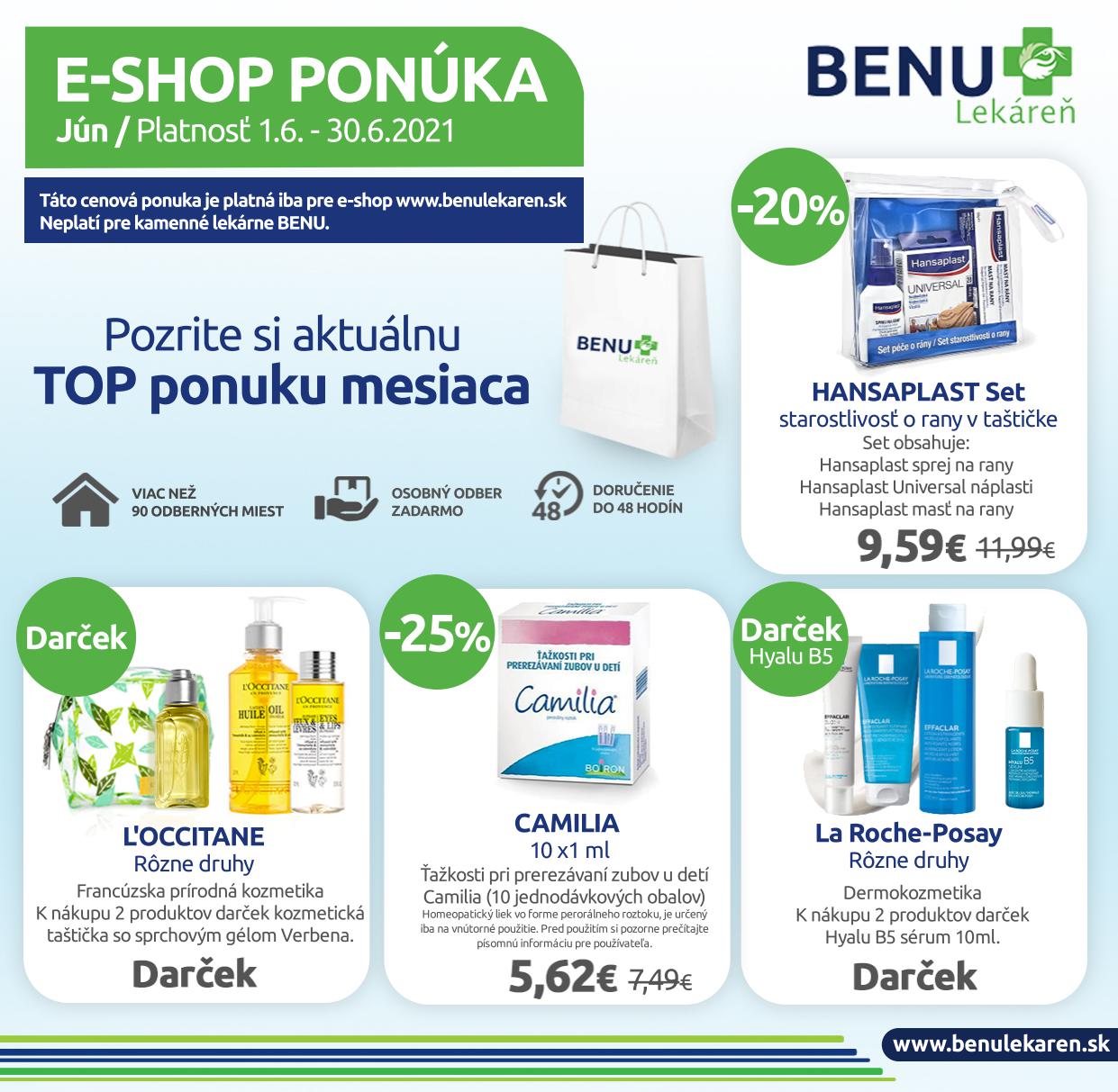 Benu E Shop Letakova Ponuka 06 21 By Benulekarna Issuu