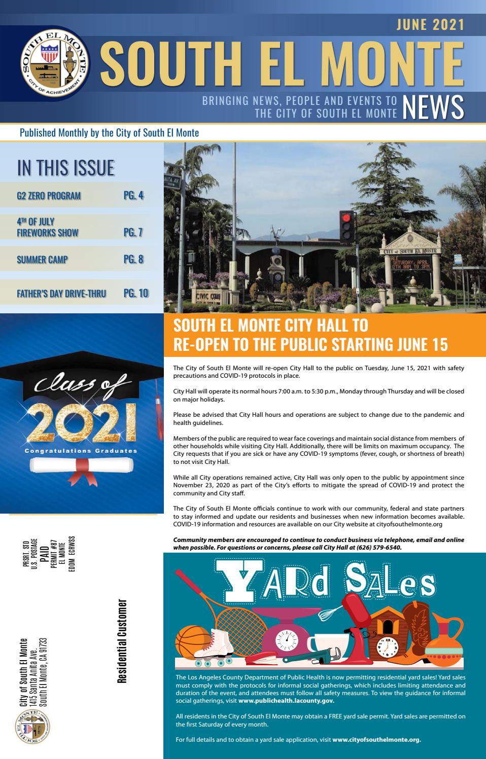 South El Monte News June 2021 by Issuu