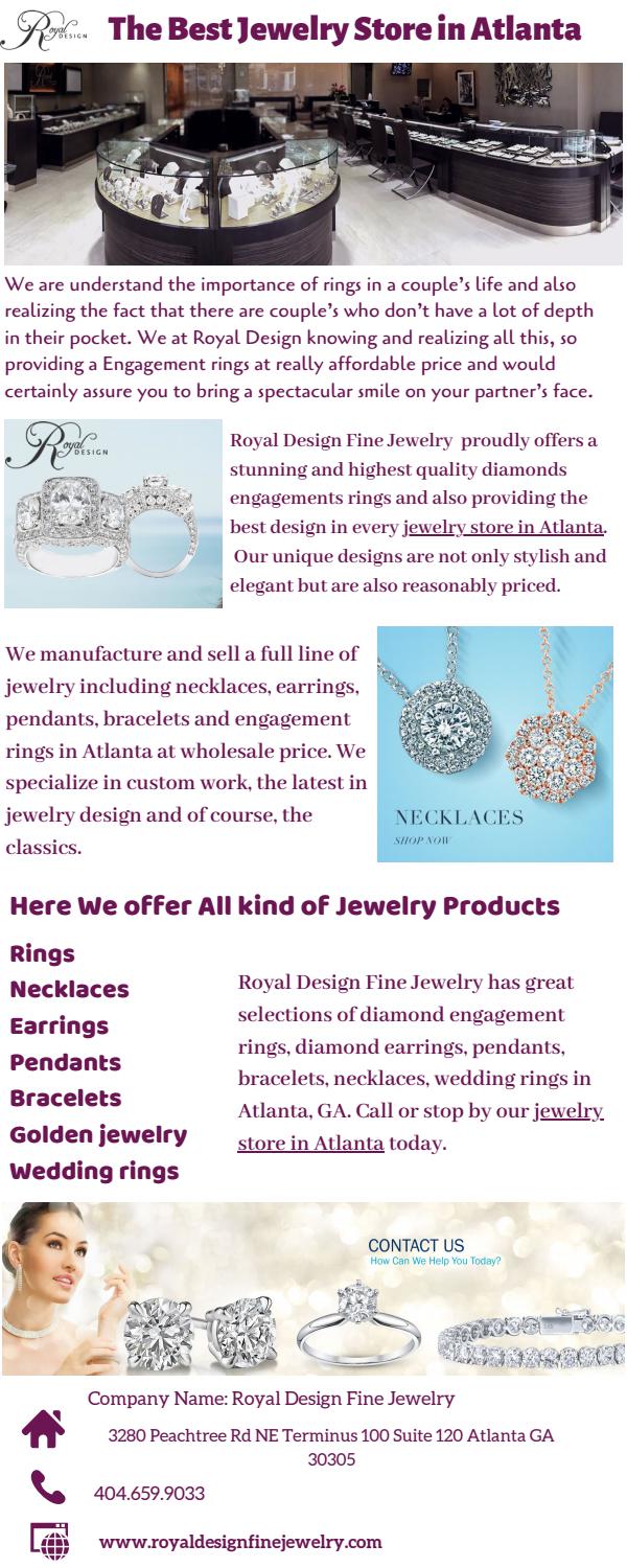 Royal Design Fine Jewelry The Best Jewelry Store in Atlanta by Royal