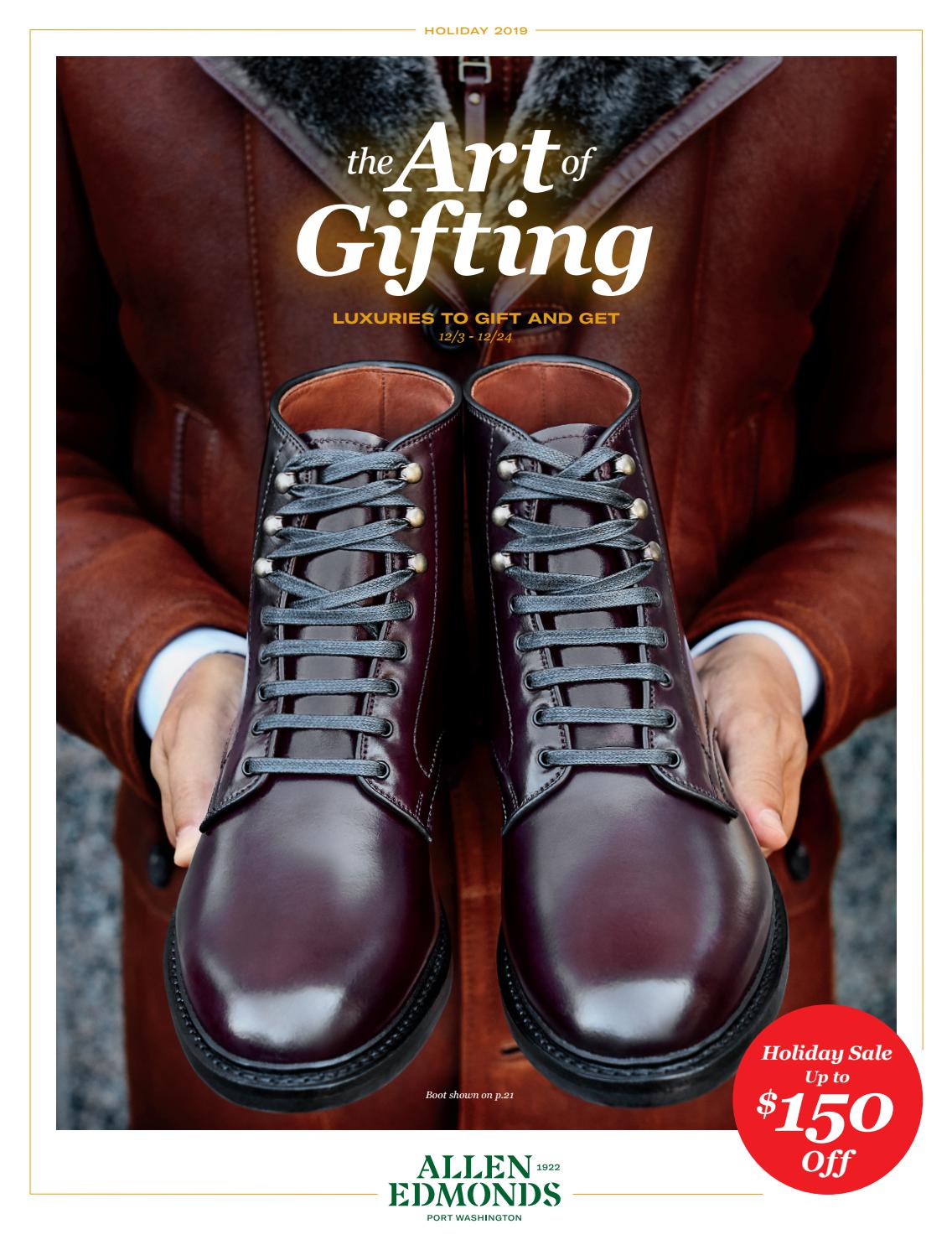 2019 Allen Edmonds Holiday Catalog by Allen Edmonds Shoe Corporation