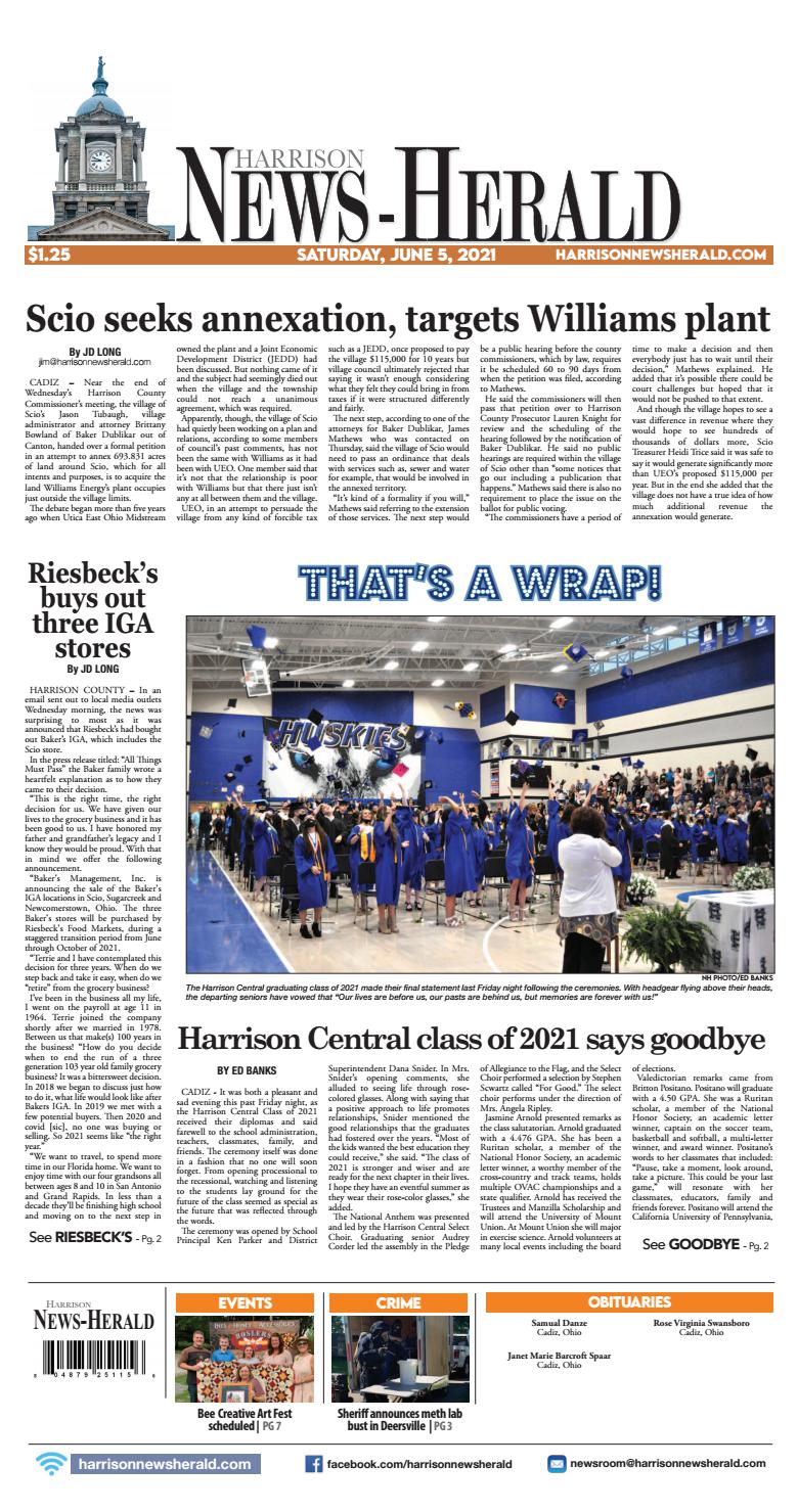 Harrison News Herald 060521 by Harrison NewsHerald Archive Issuu