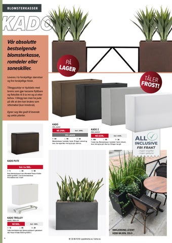NICHE Utemøbelkatalog reminder 编号 3 2021 第 16 页