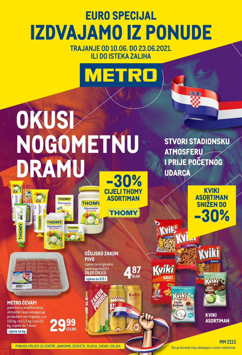 Metro katalog Euro od 10.23.06.2021. by Catalog.hr Issuu