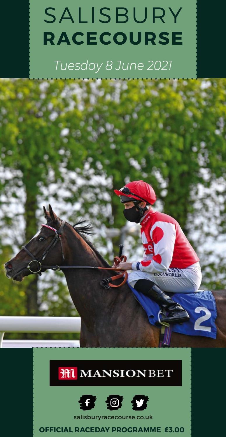 Salisbury Racecard Tuesday 8th June By Weatherbys Issuu