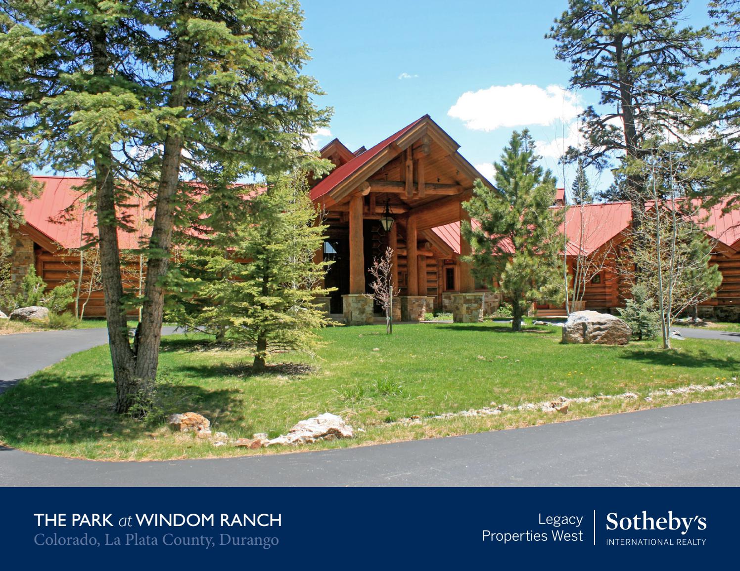 The Park at Windom Ranch by Legacy Properties West Sotheby's