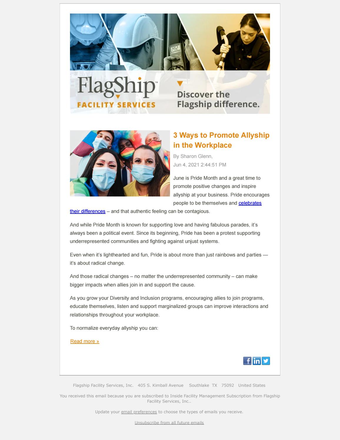 3 Ways to Promote Allyship in the Workplace by Flagship Facility ...