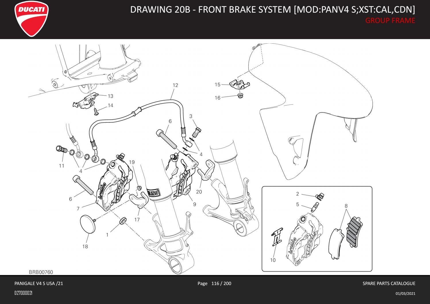 Ducati Omaha OEM Parts Diagram 2021 Panigale V4 S by Ducati Omaha Issuu