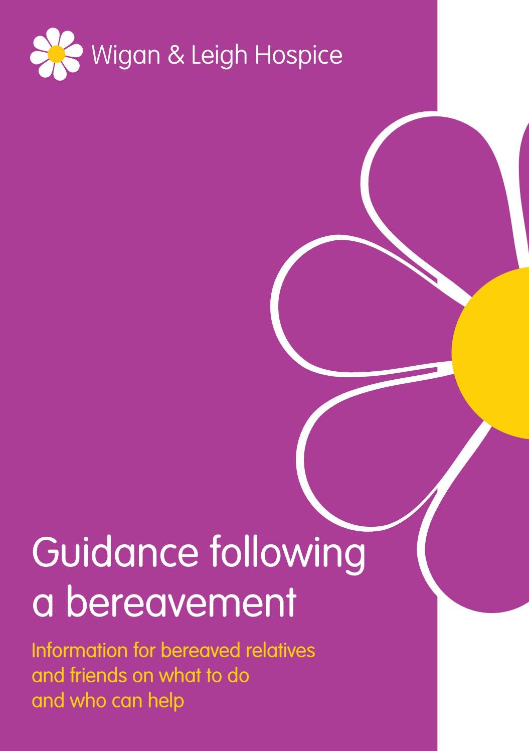 Wigan And Leigh Hospice by bereavementadvice Issuu