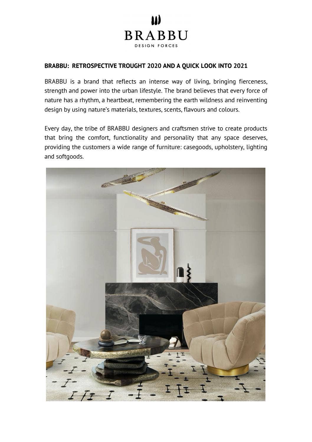 BRABBU Press Release: Retrospective Trough 2020 and a quick look into ...