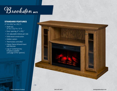 Signature Designs Fireplace 家具目录 第 12 页