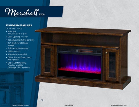 Signature Designs Fireplace 家具目录 第 16 页