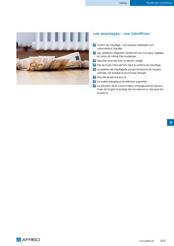 Robinetteries pour radiateurs et équilibrage hydraulique 第 7 页