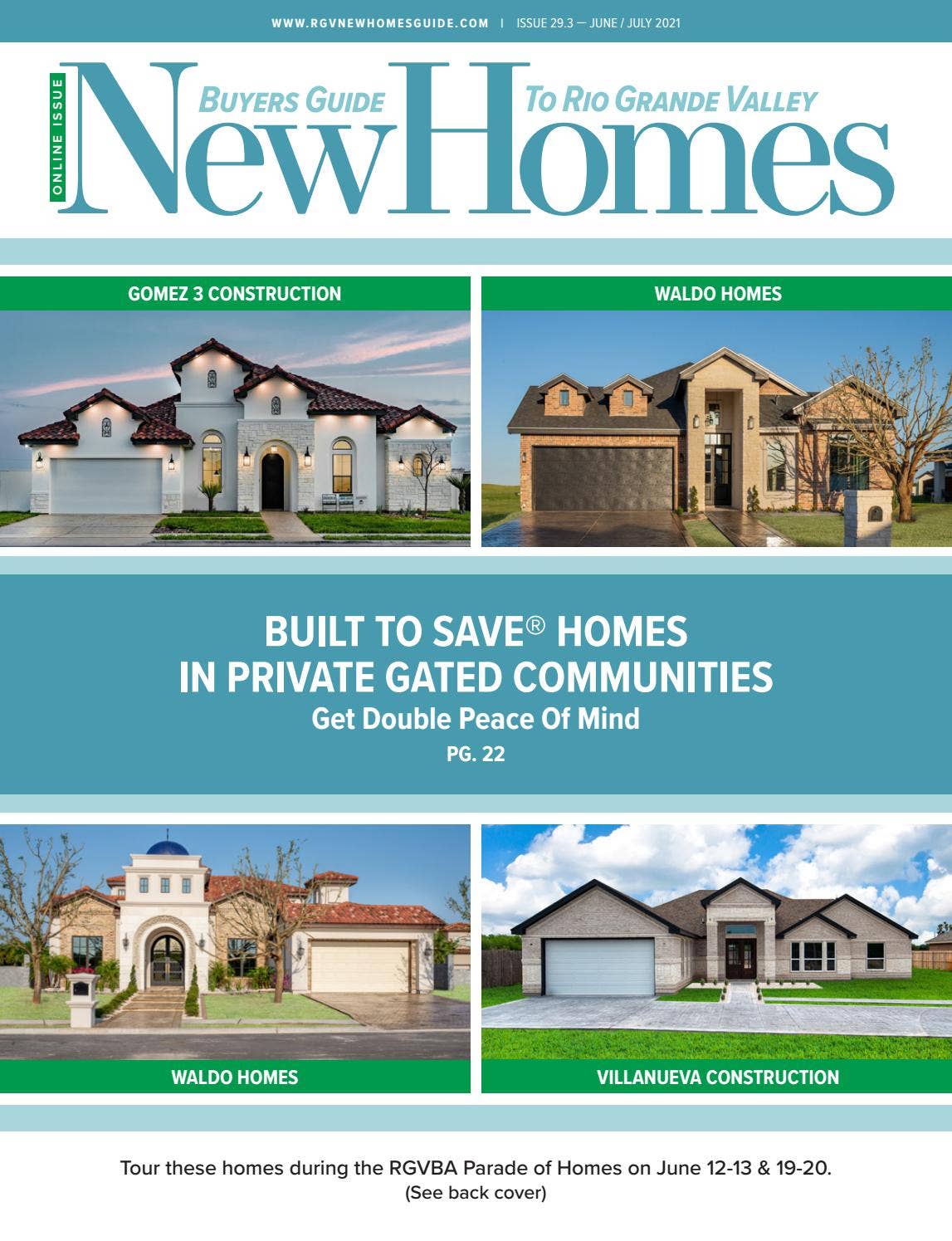 RGV New Homes Guide | June-July 2021 by New Homes South Texas - Issuu