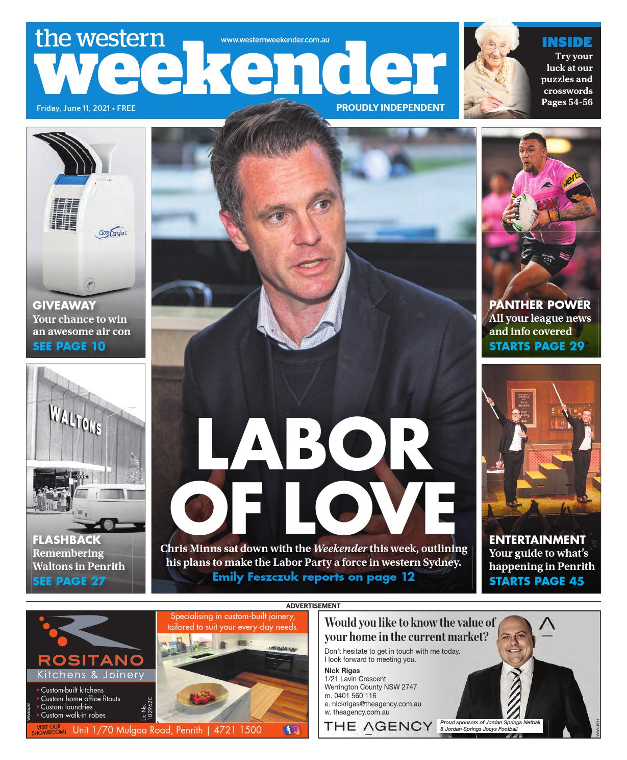 Western Weekender June 11 2021 By Western Sydney Publishing Group Issuu