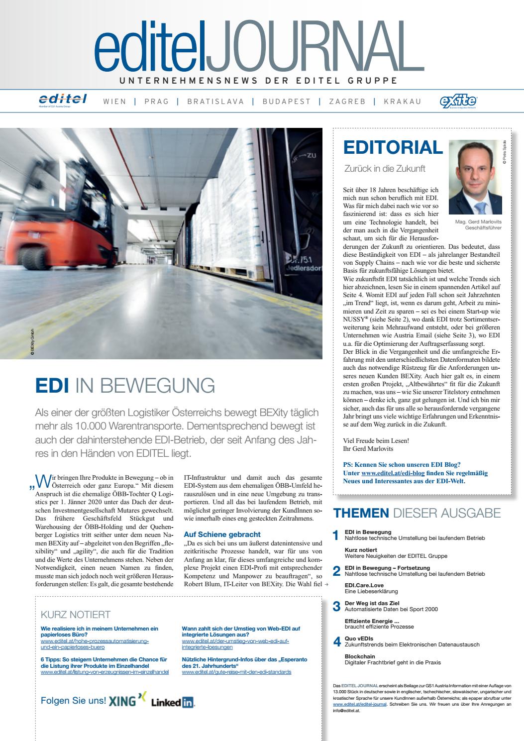 EDITEL Journal AT 1/2021 by EDITEL Group Issuu