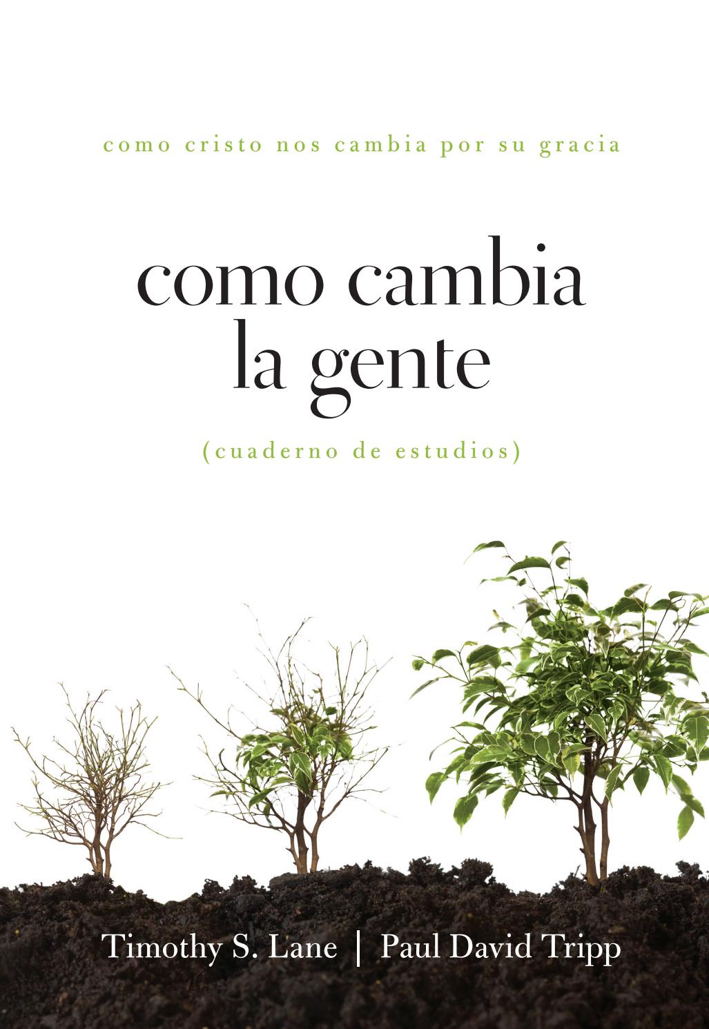 Como Cambia La Gente Cuaderno De Estudios (How People Change Study ...