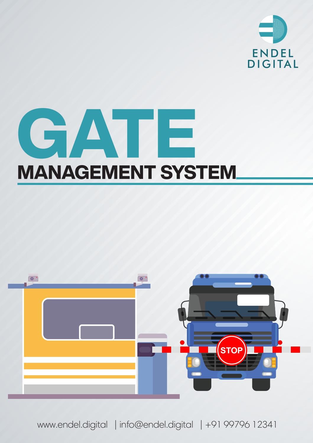Gate Management System Complete System to Manage Vehicle Gate Logs by
