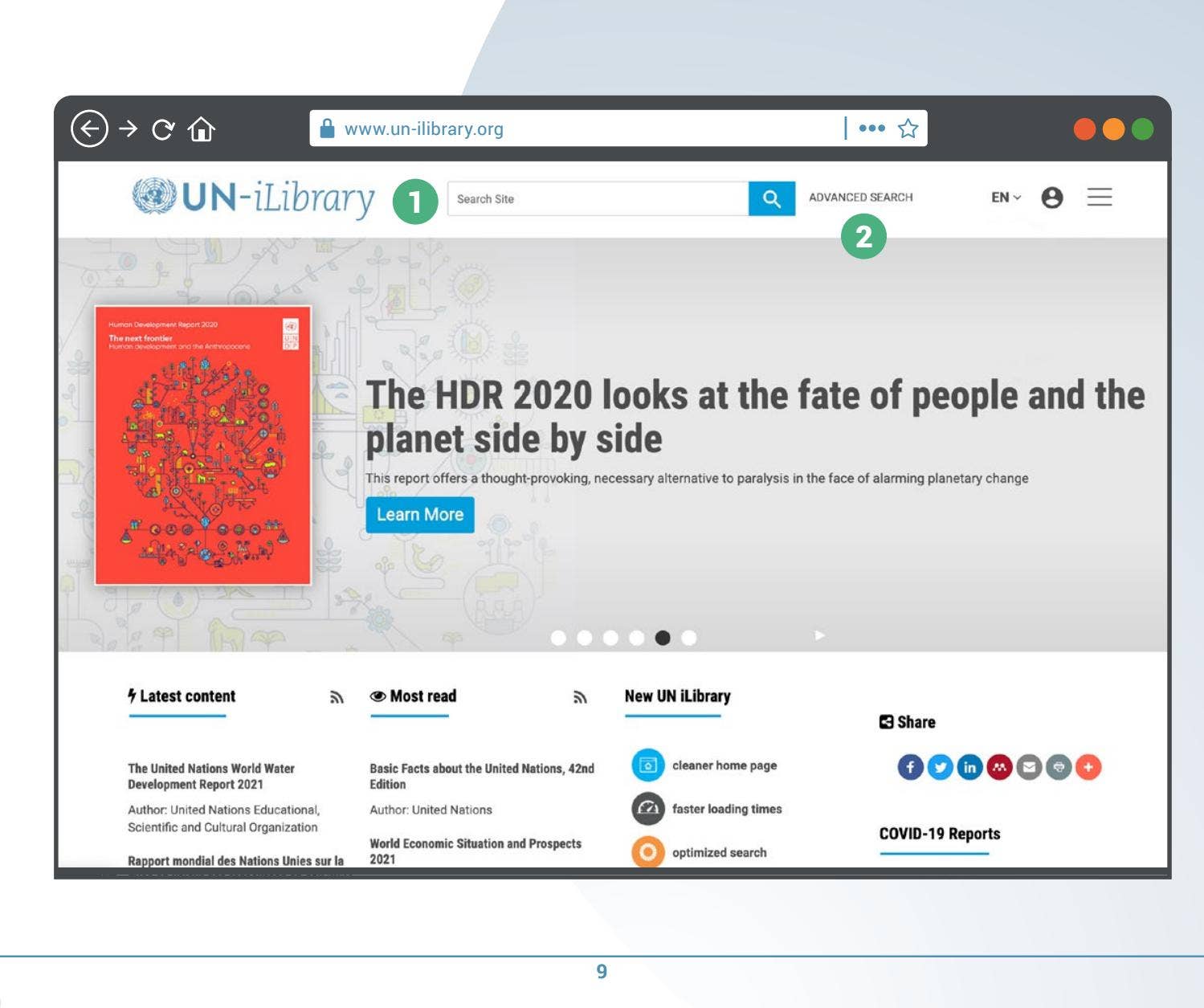 Ilibrary UN iLibrary - user guide for researchers by United Nations Publications ...