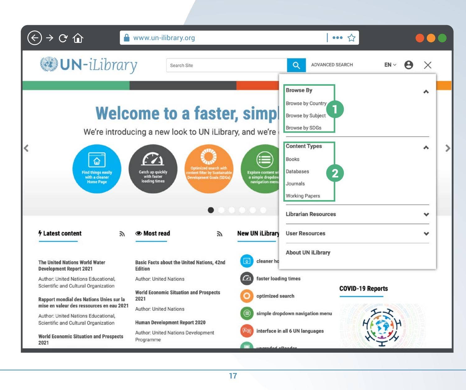 Ilibrary UN iLibrary - user guide for researchers by United Nations Publications ...