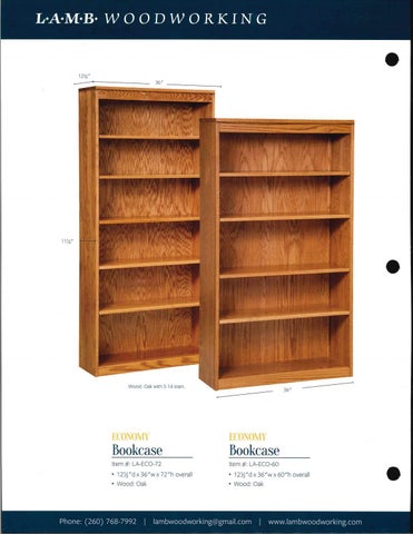 E & G Amish Furniture 家具目录 · L&N Woodworking 2021 QUICKSHIP - E&G Amish 家具 第 10 页