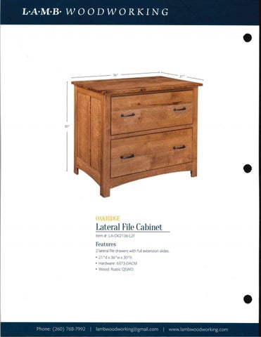 E & G Amish Furniture 家具目录 · L&N Woodworking 2021 QUICKSHIP - E&G Amish 家具 第 14 页