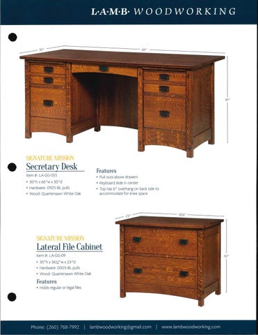 E & G Amish Furniture 家具目录 · L&N Woodworking 2021 QUICKSHIP - E&G Amish 家具 第 15 页