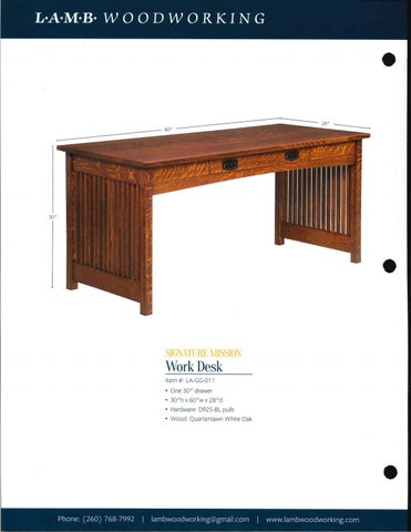 E & G Amish Furniture 家具目录 · L&N Woodworking 2021 QUICKSHIP - E&G Amish 家具 第 16 页