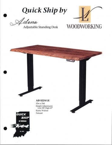 E & G Amish Furniture 家具目录 · L&N Woodworking 2021 QUICKSHIP - E&G Amish 家具 第 3 页