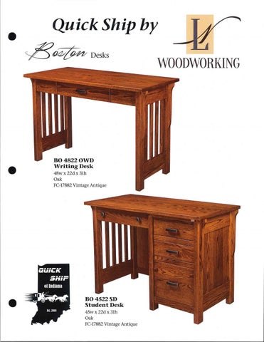 E & G Amish Furniture 家具目录 · L&N Woodworking 2021 QUICKSHIP - E&G Amish 家具 第 5 页