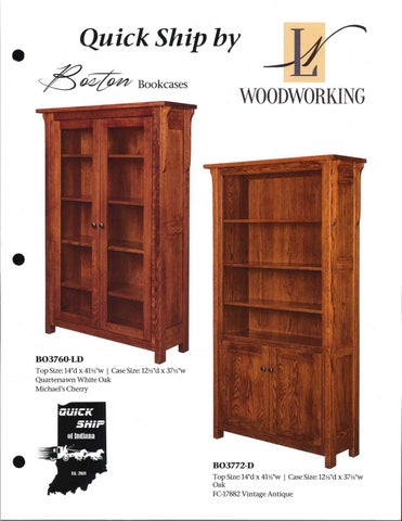 E & G Amish Furniture 家具目录 · L&N Woodworking 2021 QUICKSHIP - E&G Amish 家具 第 7 页