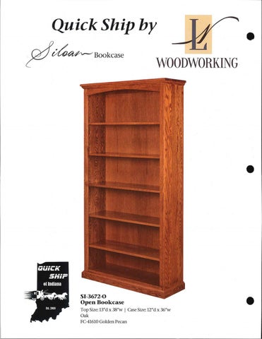 E & G Amish Furniture 家具目录 · L&N Woodworking 2021 QUICKSHIP - E&G Amish 家具 第 8 页