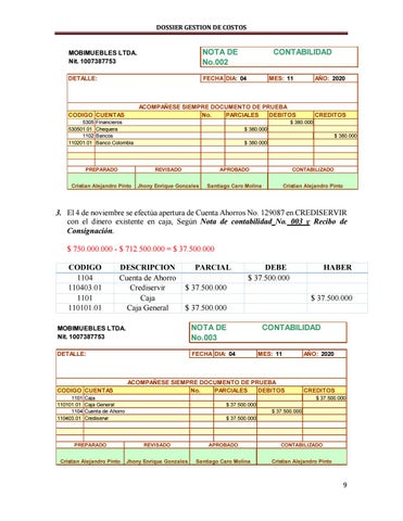 Dossier 德文 Gestion 德文 Costos 第 10 页