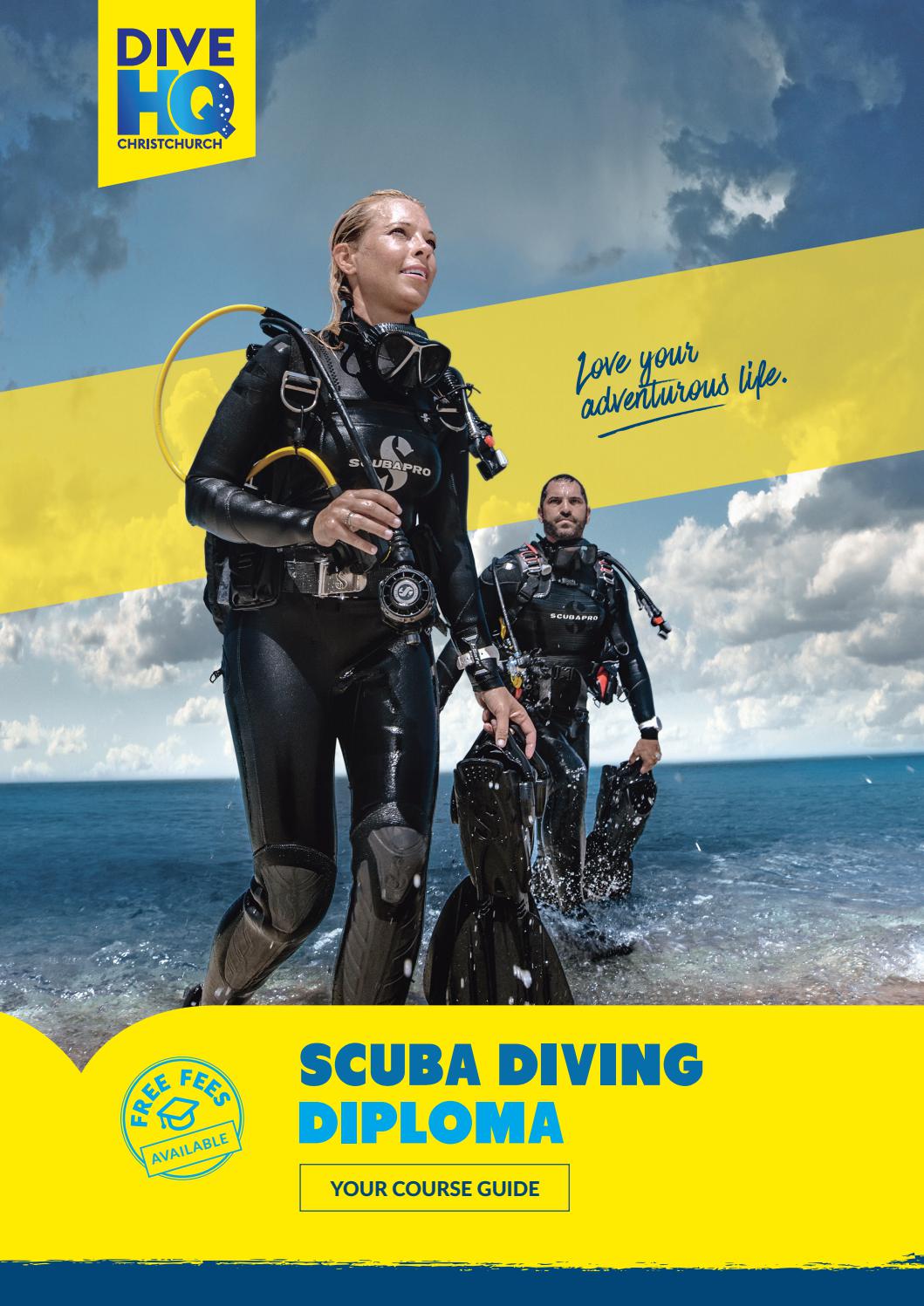 Dive HQ Christchurch Scuba Diving Diploma Brochure by Dive HQ Issuu
