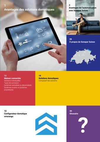 Sonepar Suisse 灯饰目录 · I 指南 des solutions domotiques 第 3 页