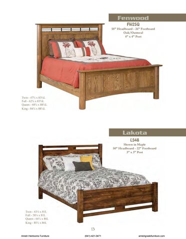 Amish Heirlooms Furniture Schrock's 家具目录 第 13 页