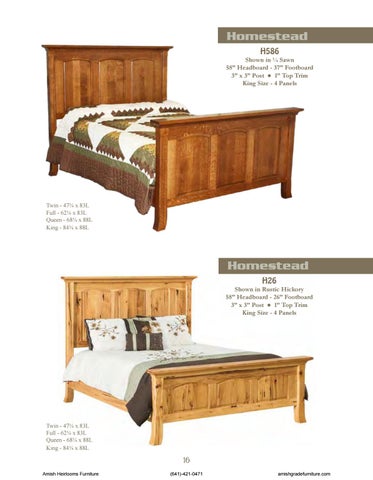 Amish Heirlooms Furniture Schrock's 家具目录 第 16 页